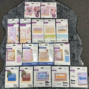Crafters Companion Lot of Stamp and Die Sets - 16 Different Dies NEW